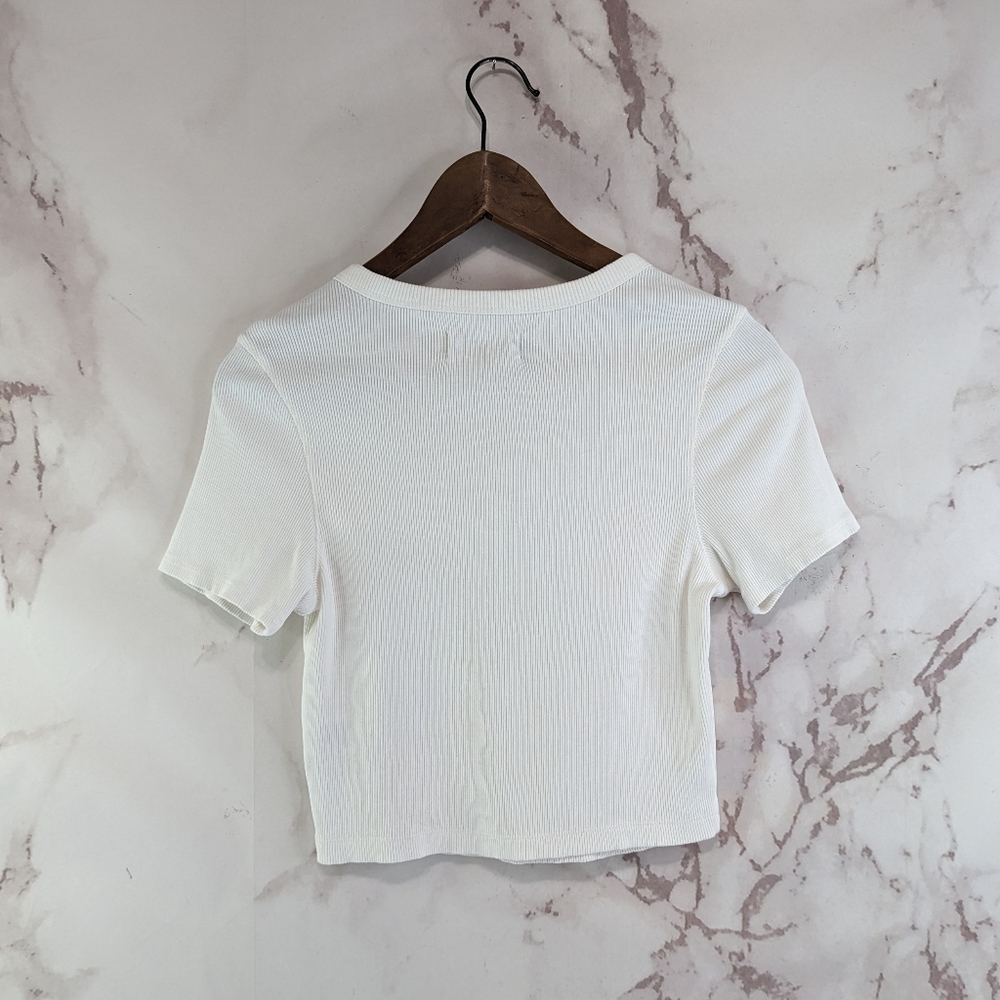 Everlane White Short Sleeve Tee - Picture 6 of 12